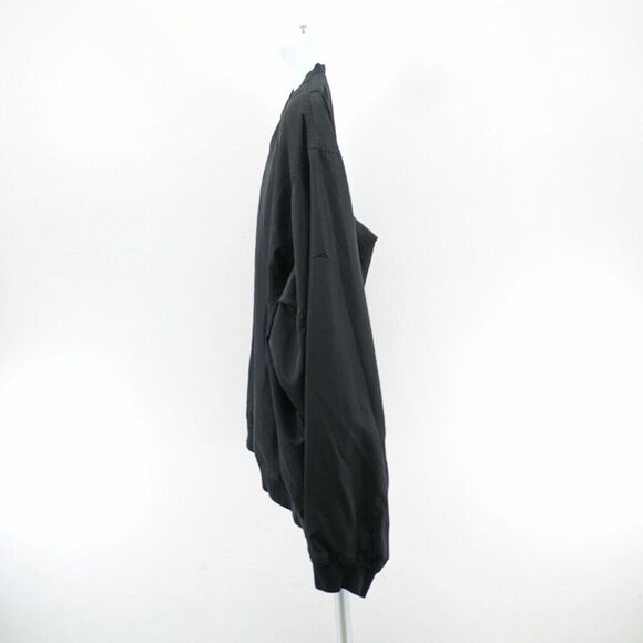 Aquity Black Nylon Trim Windbreaker V-Neck 2XL‎ Jacket Pullover - Picture 5 of 9